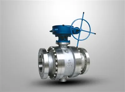 Válvula de esfera munhão de aço inoxidável